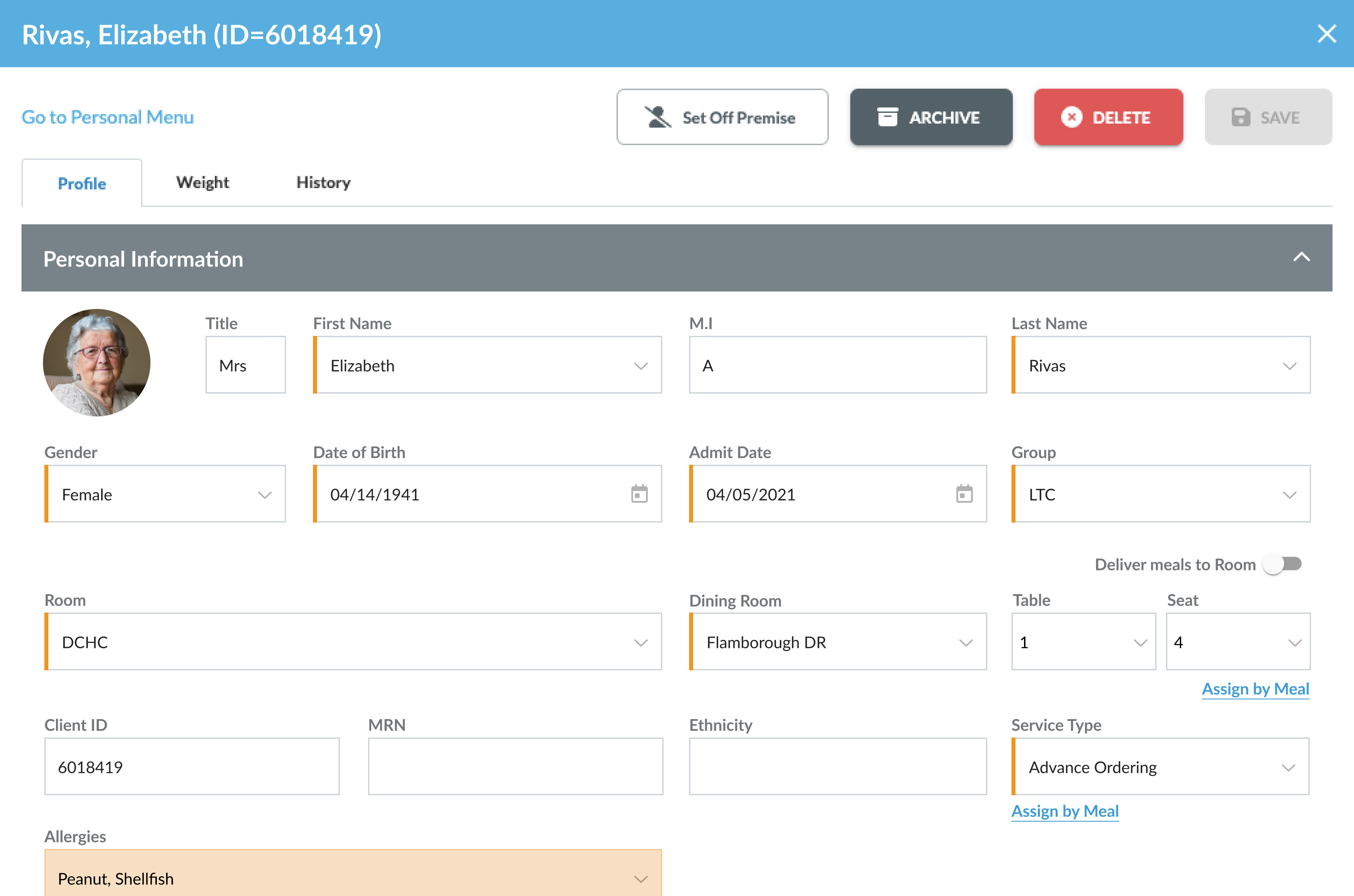 Resident Profiles Resident Profiles