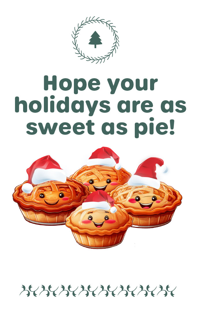 Printable Festive Foodie Cards